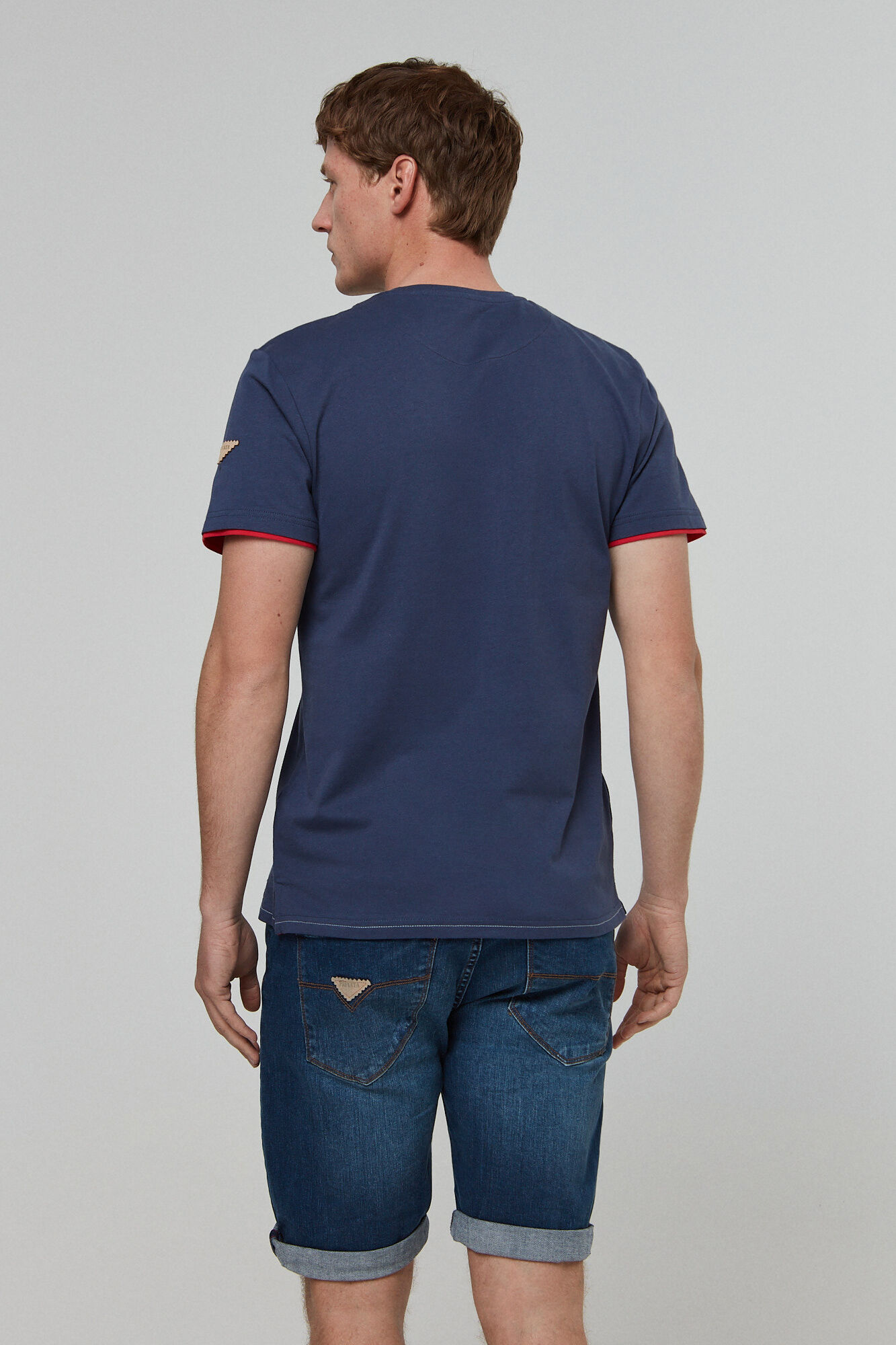 Camiseta alg mc saintg privata - Azul