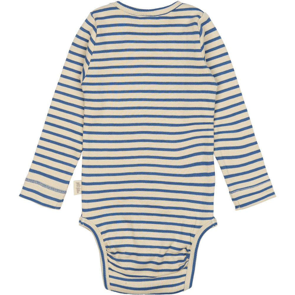 Køb Petit Piao True Navy/off White Body L/S Modal Striped