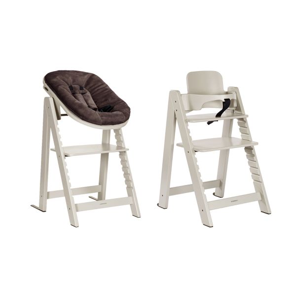 Kidsmill Up! Kinderstoel incl. Babyset   Newbornset Oatmeal