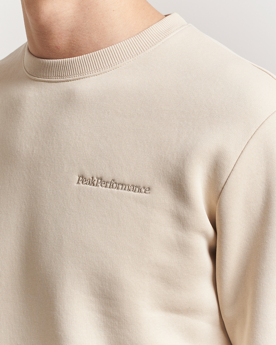 Peak Performance Original Crew Neck Sweatshirt Sand Fog