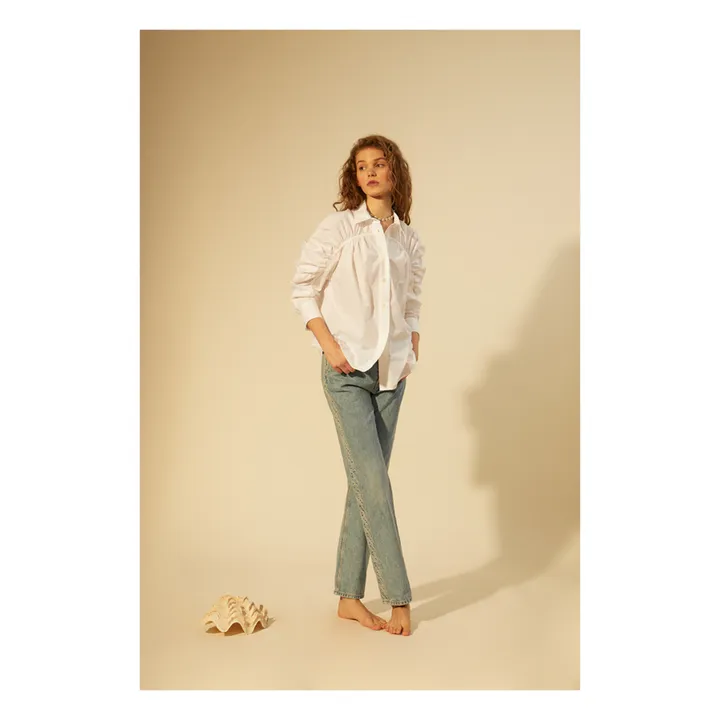 Tressé Chemise Catcha | Blanc