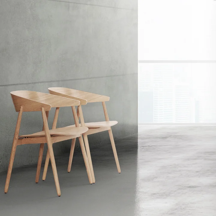 Andersen Furniture - AC2 Stuhl, Eiche matt lackiert