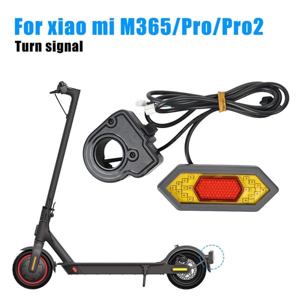 For Xiaomi M365 baklys Blinklys LED Scooter baklampe