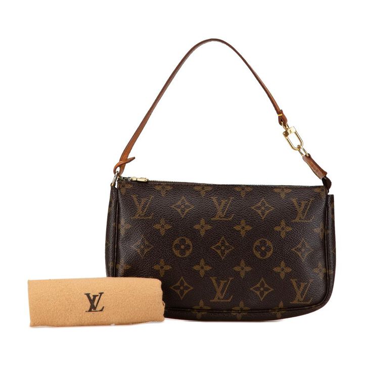 Louis Vuitton Vintage Louis Vuitton Pochette Accessoires Brown
