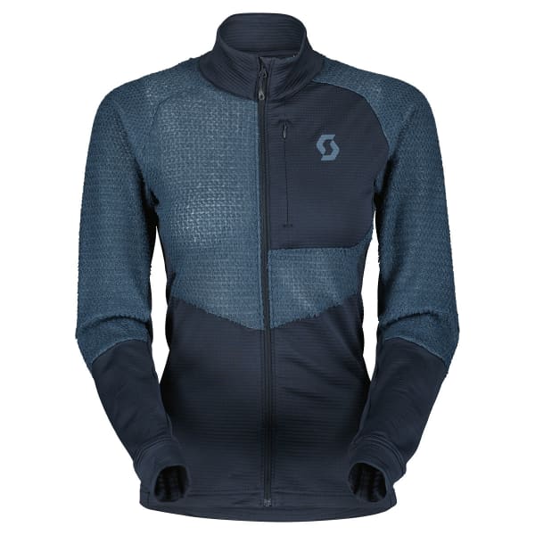 Veste polaire SCOTT JKT W'S EXPLORAIR ALPHA RAW METAL BLUE/DARK BLUE