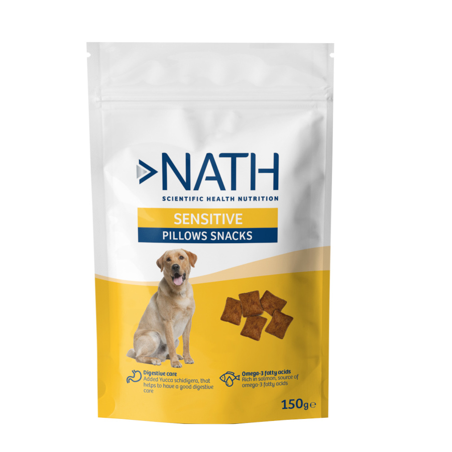 Petiscos Nath para cães sensíveis