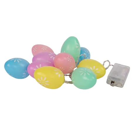 Idena LED Lichterkette Ostern Flower