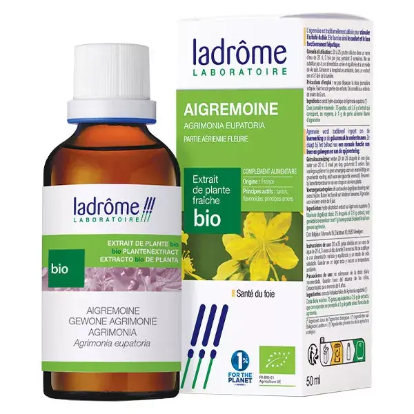 Extrato de Agrimônia Orgânica Ladrome 50ml