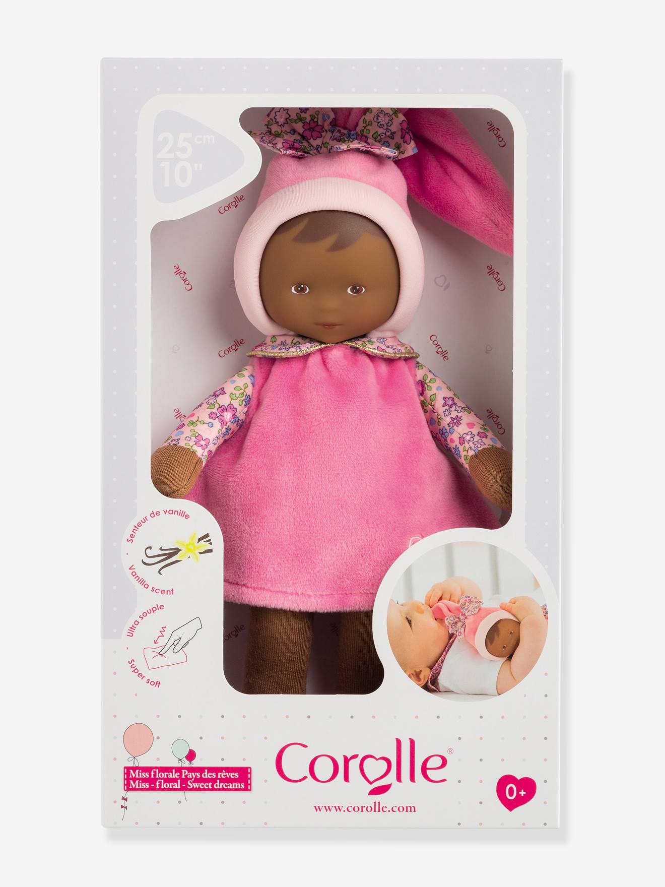 Boneca Miss Floral Dreamland COROLLE Rosa
