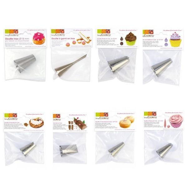 Kit de douilles pâtissières Scrapcooking