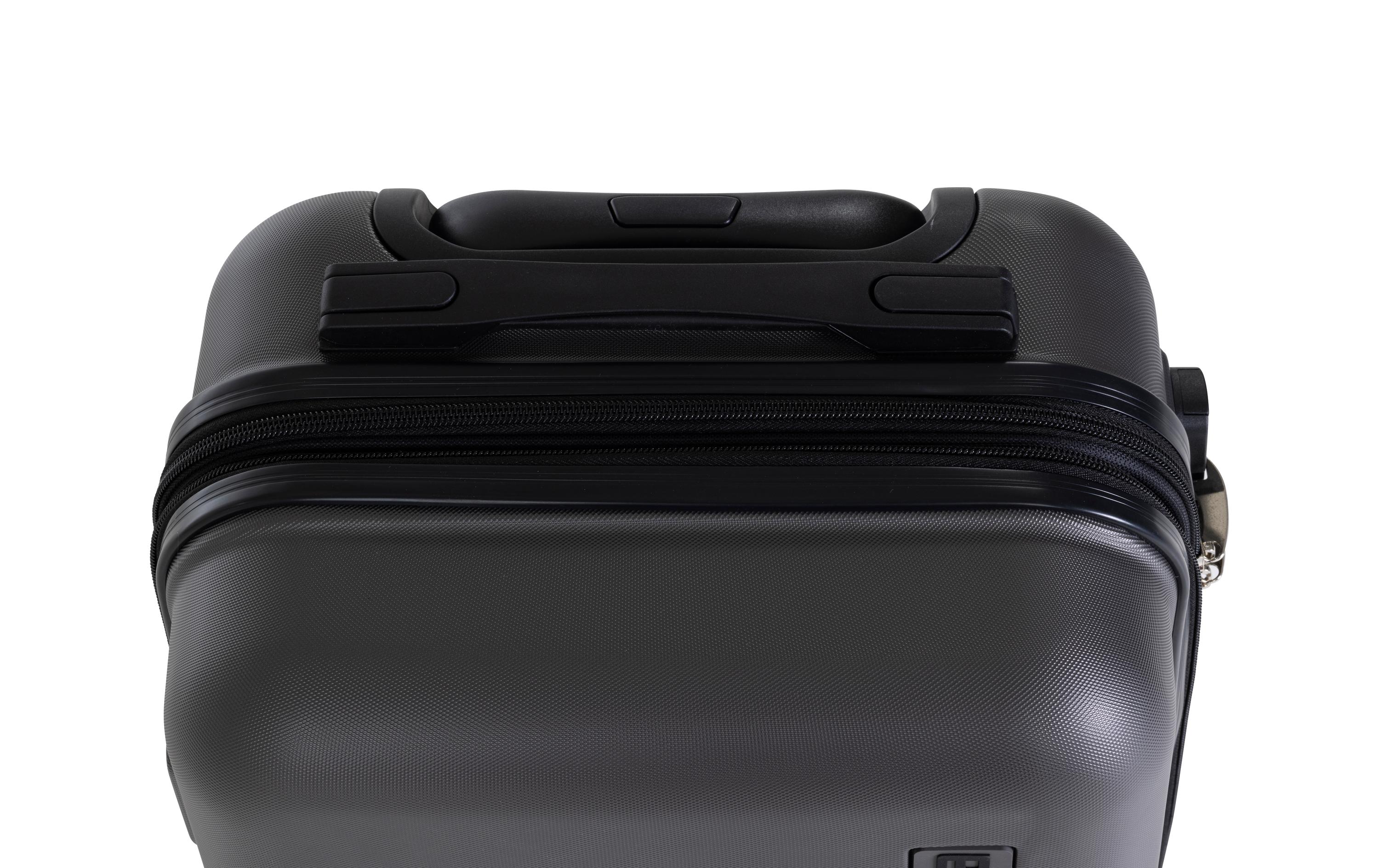 Reisekofferset Explorer 2-teilig, AnthrazitZwei Trolleys unterschiedlicher Grösse