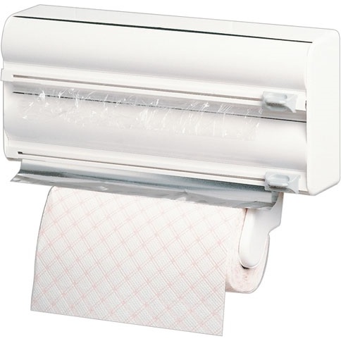 Distributeur triple rouleaux - blanc