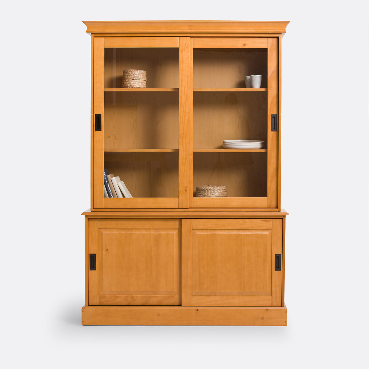 LA REDOUTE INTERIEURS<br>Móvel buffet em pinho maciço e contraplacado