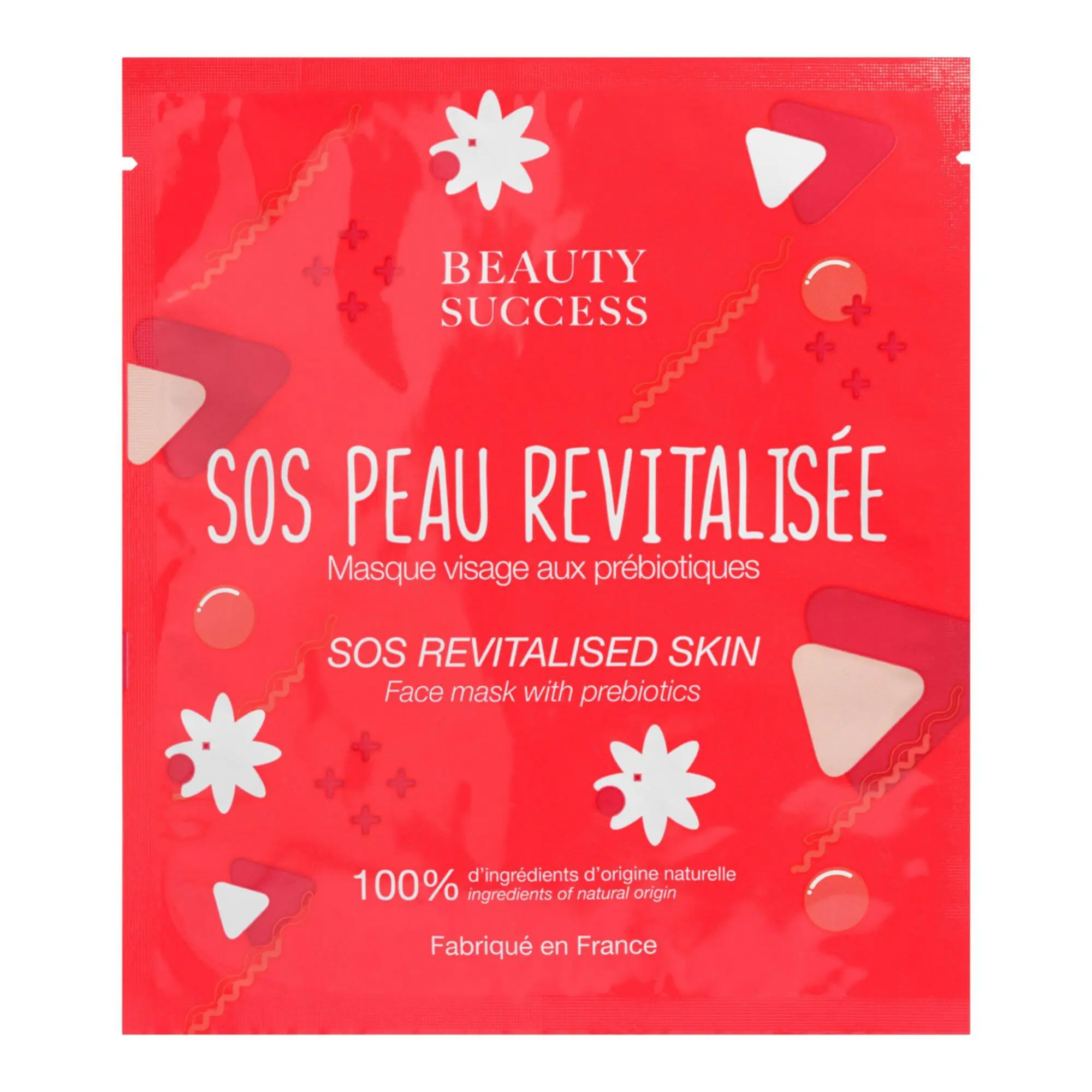 Beauty Success - SOS Peau Revitalisée Masque Tissu Monodose- slider-masques-monodoses