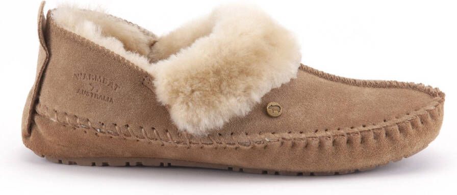 Warmbat Pantoffels Barrine BAR341026 Camel Bruin 40