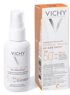 Vichy Capital Soleil UV-Age Daily Water Fluid SPF50  40ML