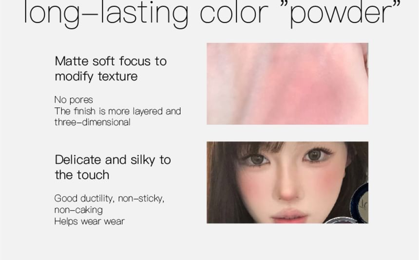 HERORANGE - Lichtroze Mist Monochrome Poeder Wang Blusher - 4-5