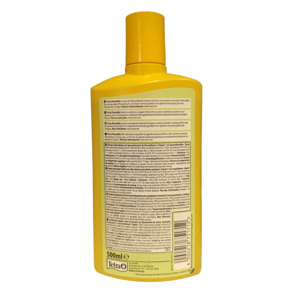 Plantamin pour plante d'aquarium 500ml