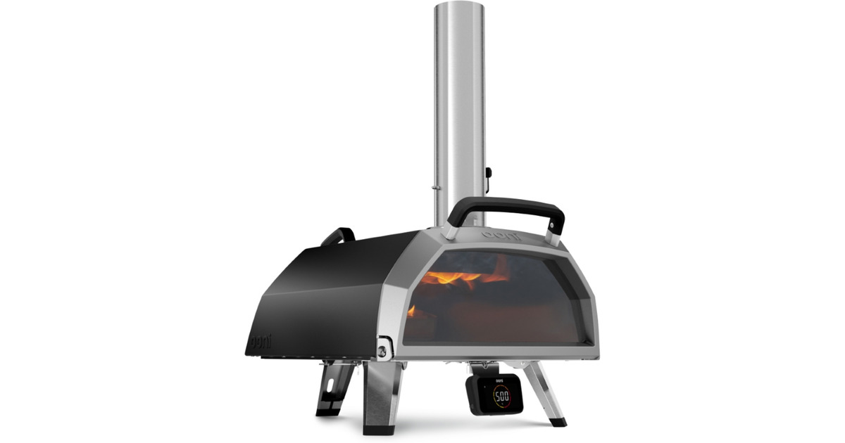 OoniKaru 2 Pro Multi-Fuel Pizza Oven pizzaoven  (16'' pizza, Hout, houtskool en gas)