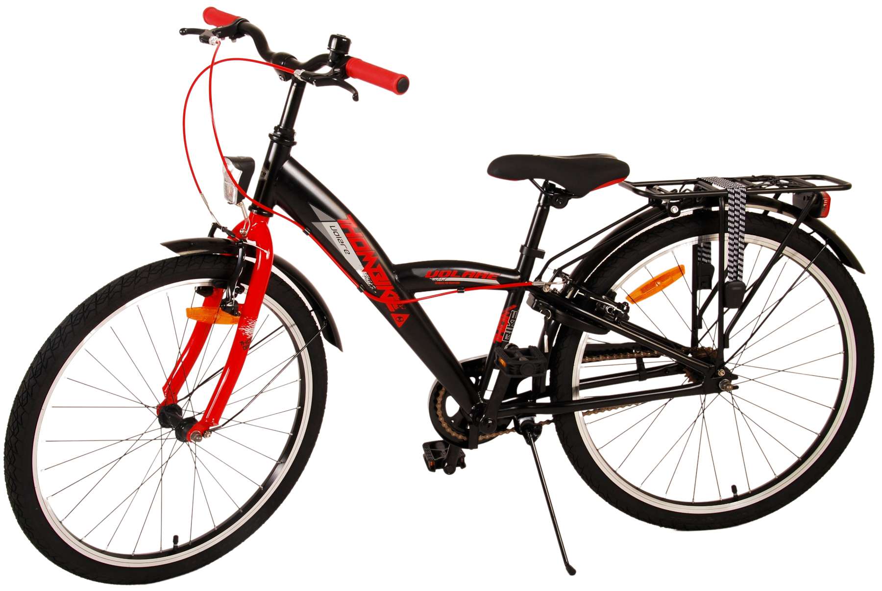 TPFSports Thombike Kinderfahrrad - Jungen - Rücktritt + Handbremse - 24 Zoll - Blau