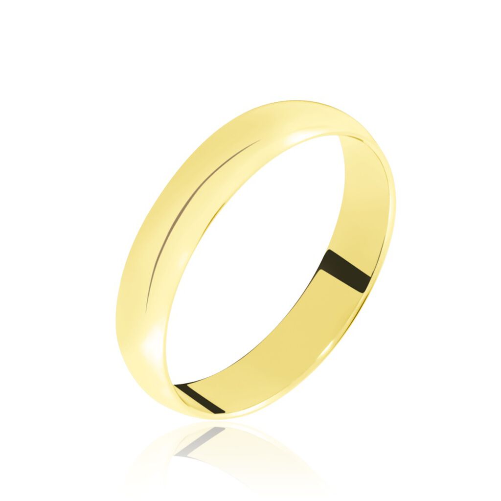 Alliance Meredithe Demi Jonc Classique Or Jaune