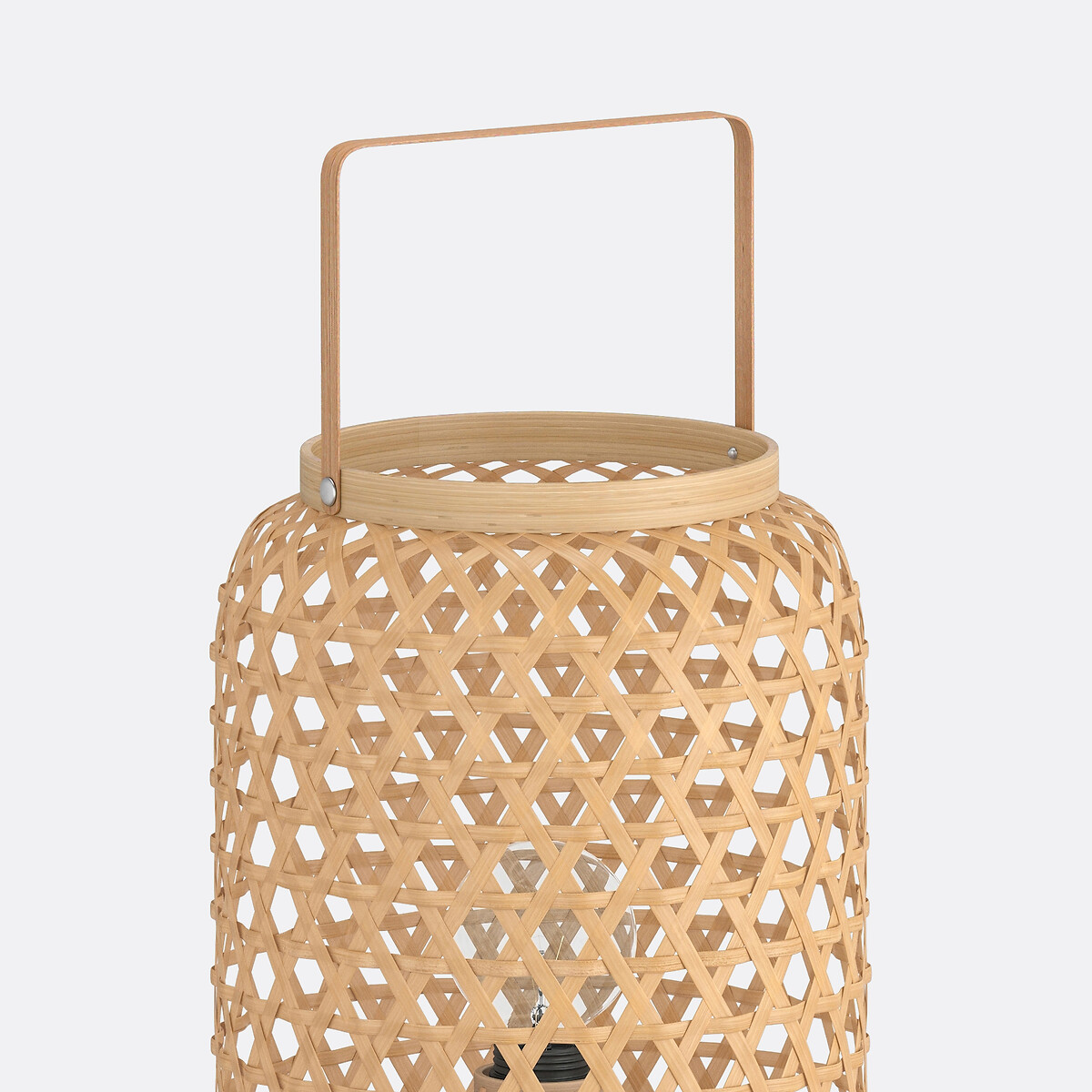 LA REDOUTE INTERIEURS<br>Candeeiro de mesa Iska em bambu