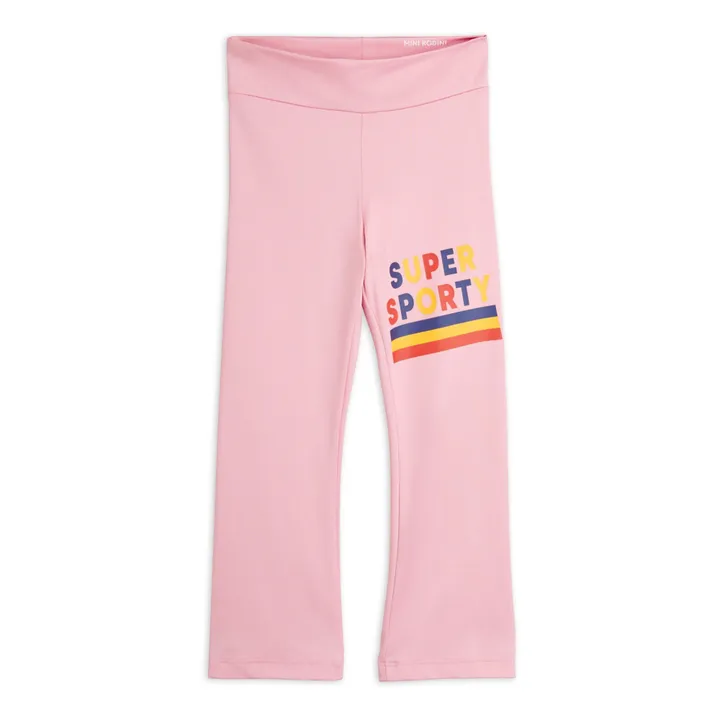 Mini Rodini Legging Super Sporty Matière Recyclée | Rose