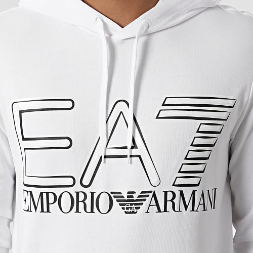 Sweat Capuche 3LPM45-PJFGZ Blanc