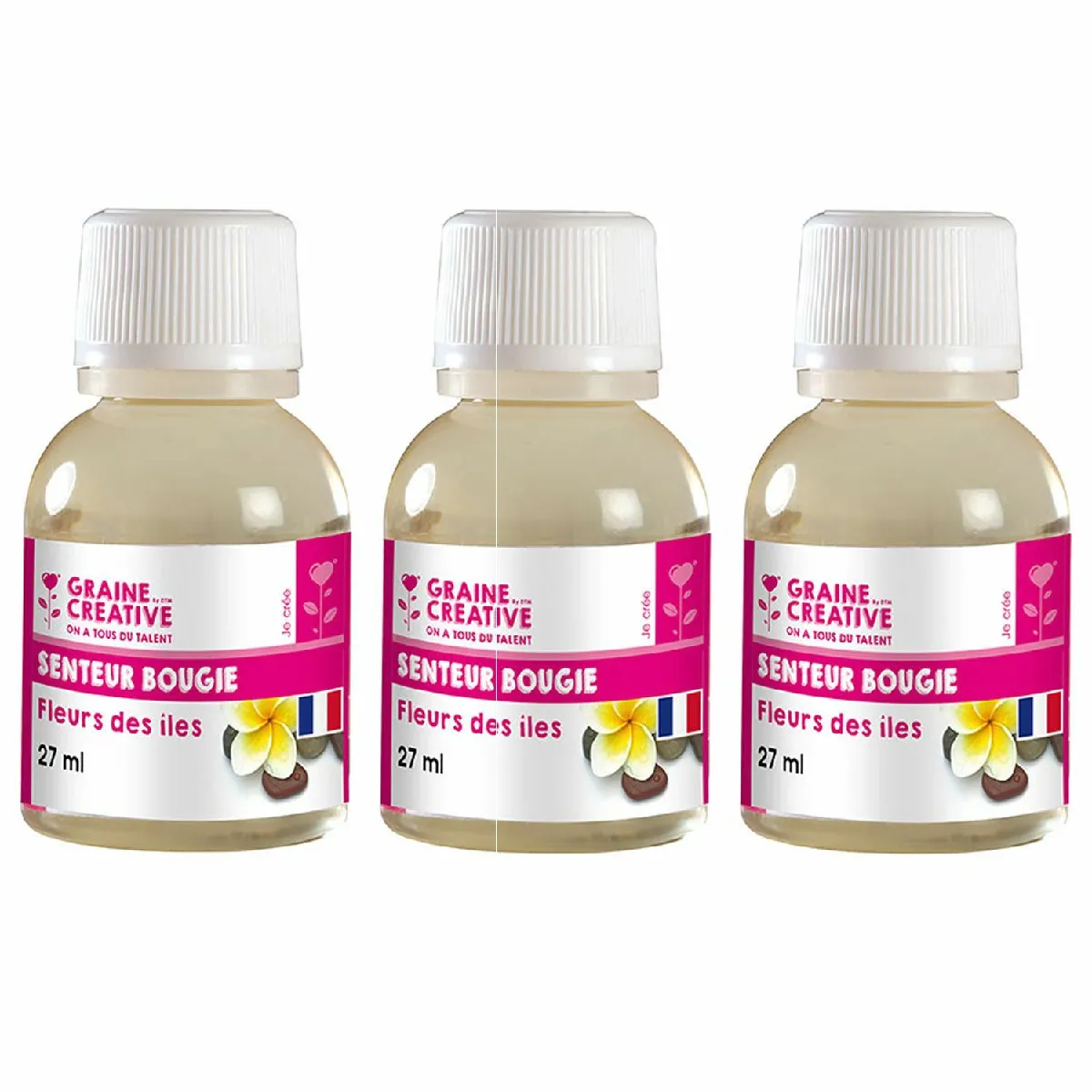 Graines Créatives Parfum pour bougie - Fleurs des Îles