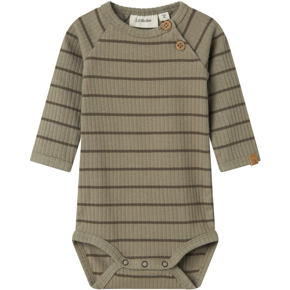 Køb Lil'Atelier Overland Trek Nbmkail Ls Slim Body Lil Noos