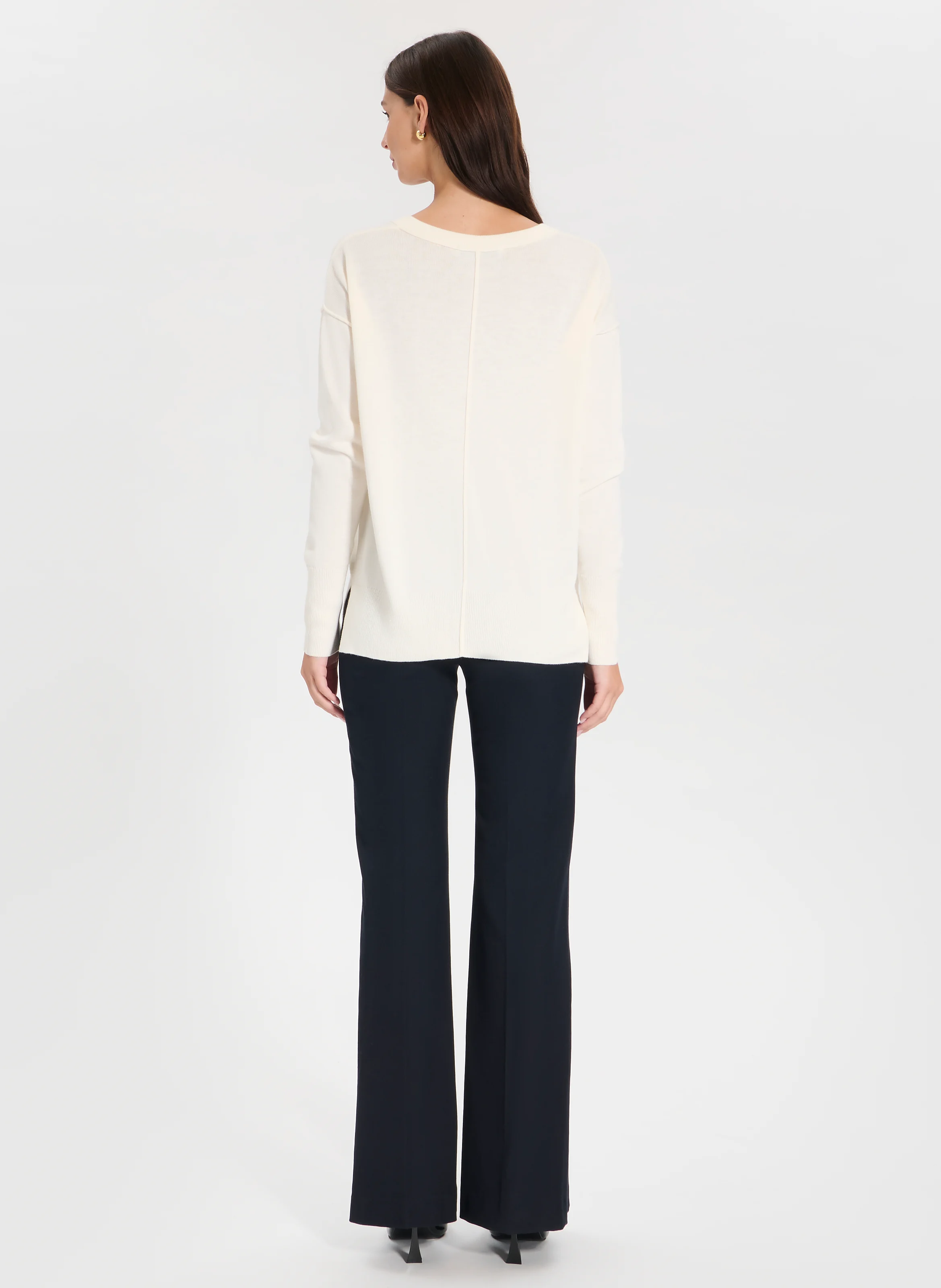 PUCCI - Pull droit en maille | Blanc