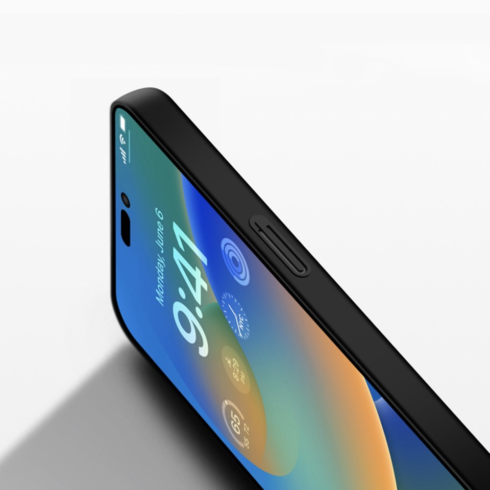 iPhone 15 Hülle Hardcase Super Slim - Schwarz (Matt)