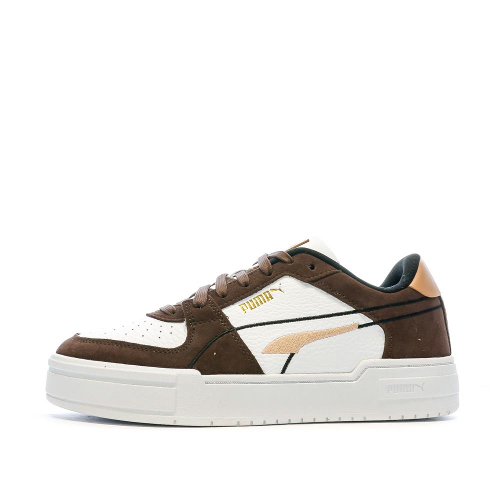 Puma Baskets Blanche/Marron Homme Puma 391921