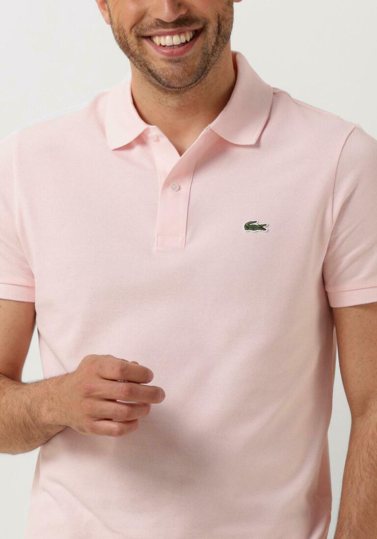 LACOSTE lichtroze lacoste polo 1hp3 men's s/s polo 01