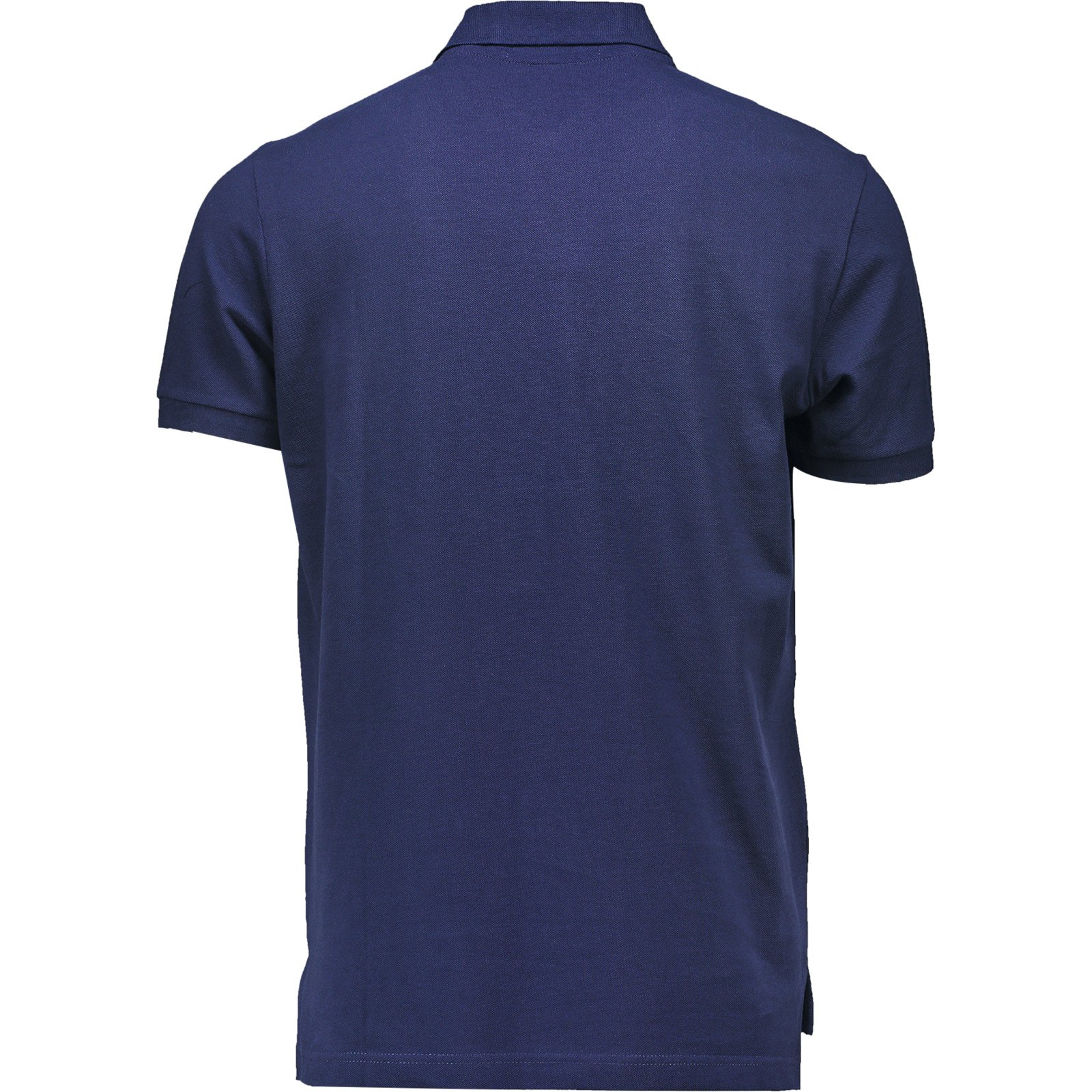 U.S. Polo Assn. Herren-Poloshirt uni Pique L, dunkelblau