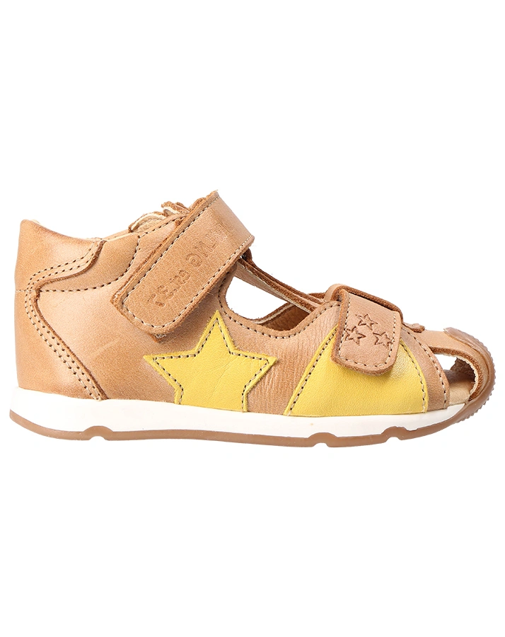 Sandalen URBI mit Zehenschutz in braun