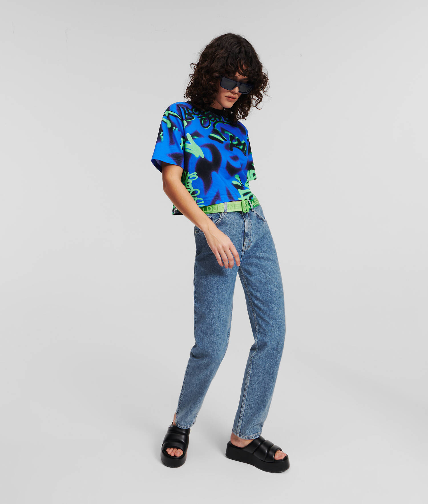 JEAN TAILLE HAUTE FUSELÉ KLJ