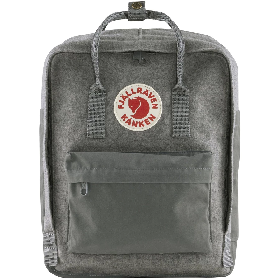 Fjällräven Kånken Re-Wool - Rucksack 36 cm granite grey