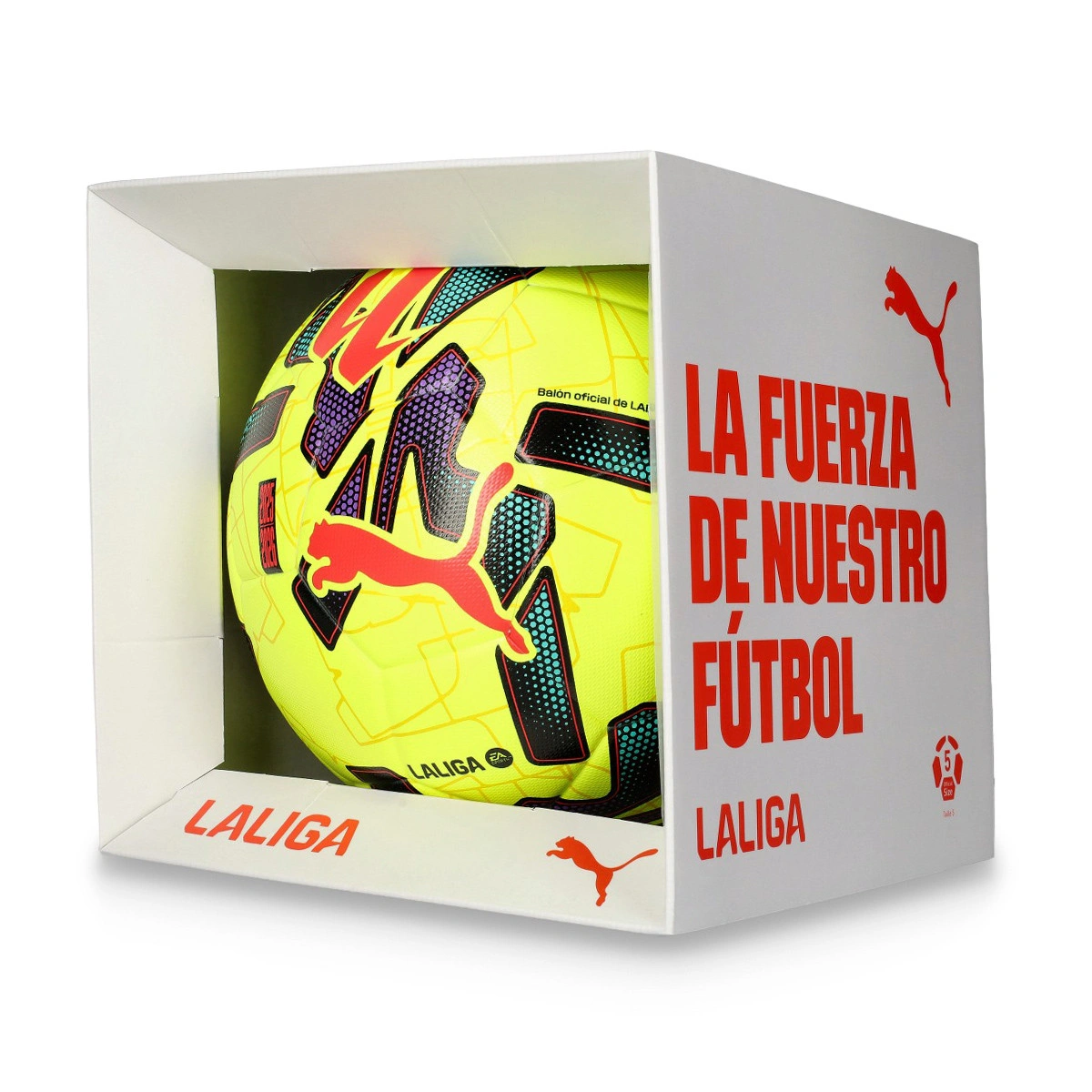 Bola Puma Orbita Laliga 2025-2026 Fifa Quality Box