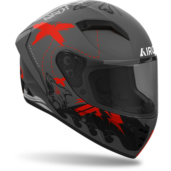 Airoh - Casque Connor Desperado Orange Mat