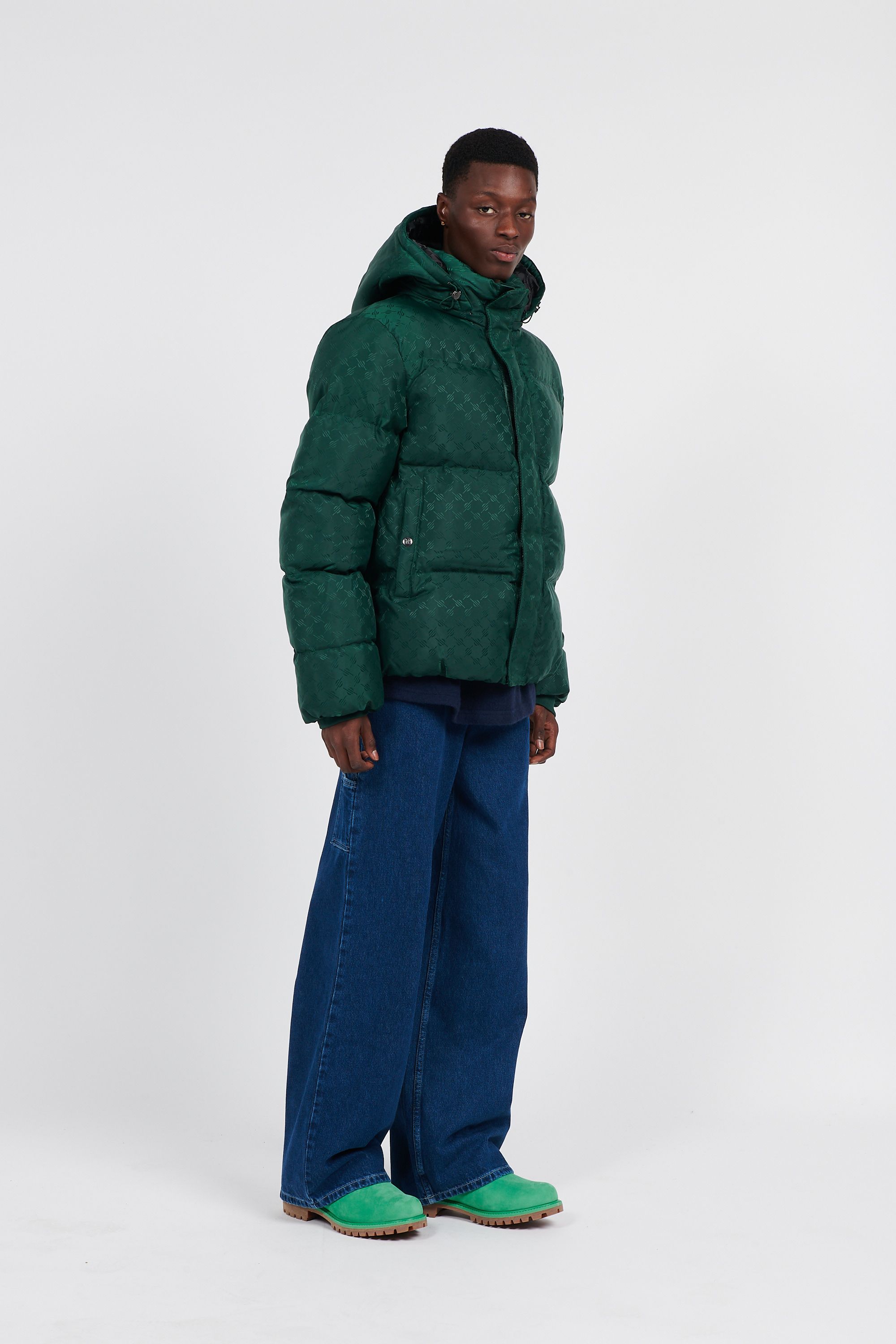 Daily Paper Doudoune ravan puffer jacket Vert