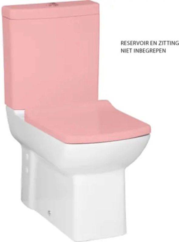 Boss & Wessing - Lara - Toiletpot Staand - Wit - Keramiek