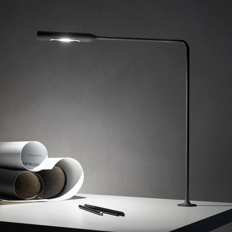 Lumina Flo grommet F20 bureaulamp LED 2700K rood