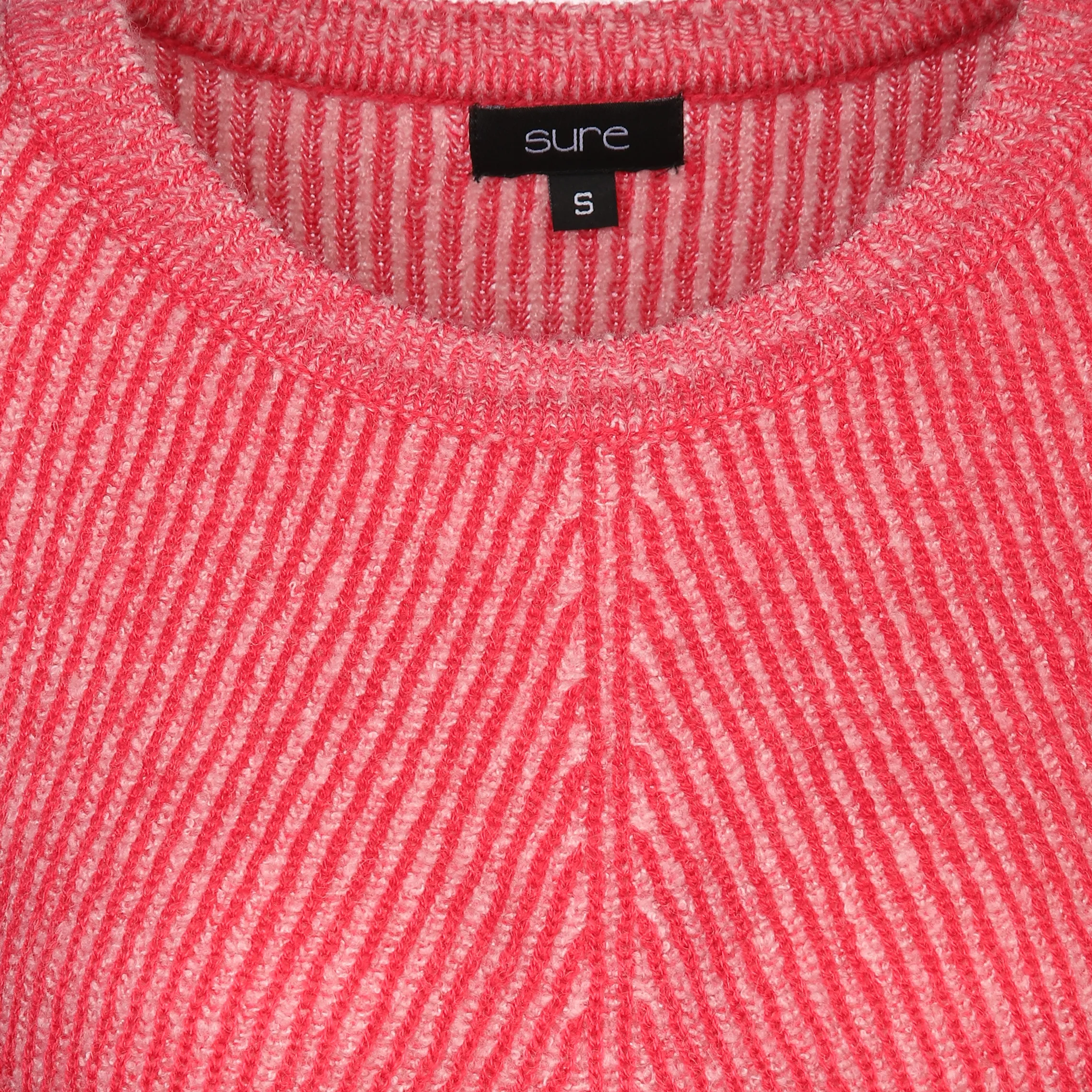 Damen Strickpullover in Rippstruktur