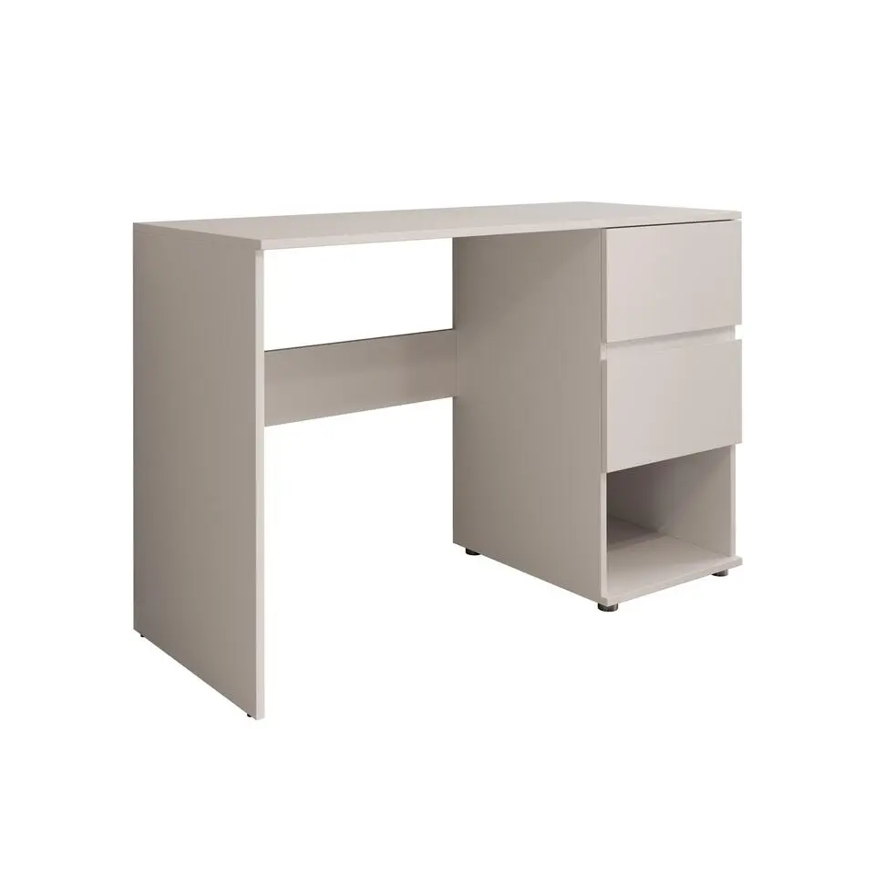 Meubella - Bureau Brussel - Wit - 115 cm