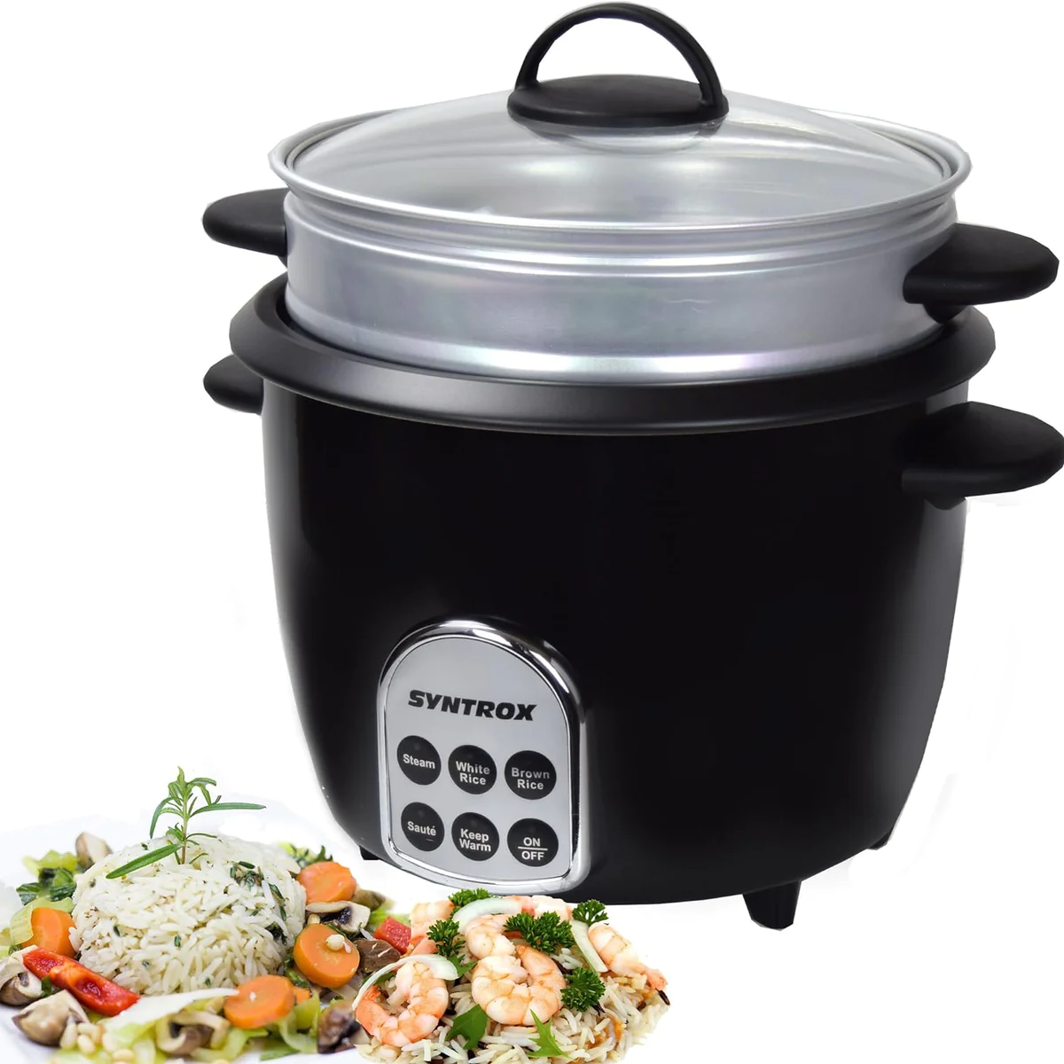 Cuiseur multifonction vapeur avec fonction chauffante 1,8L 700 watts S