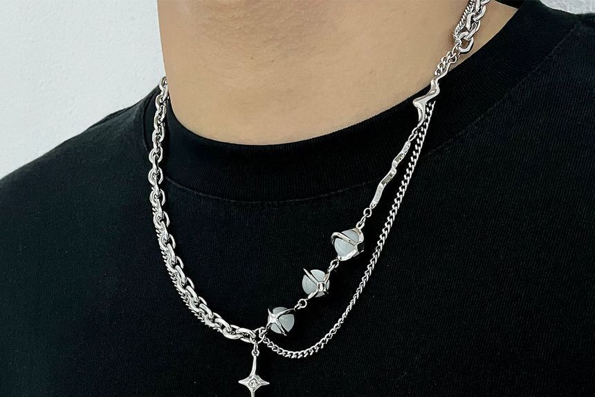 Black Degree - Ster gelaagde ketting