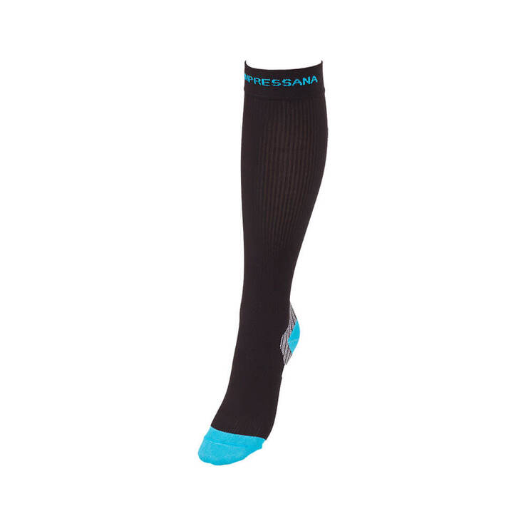 Compressana Sport Kniestrumpf Coolmax 4 schwarz, 2 St