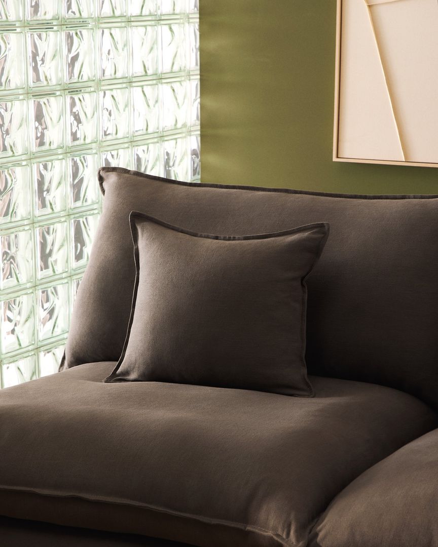 Kave Home Anarela Taupe 2-Zitsbank