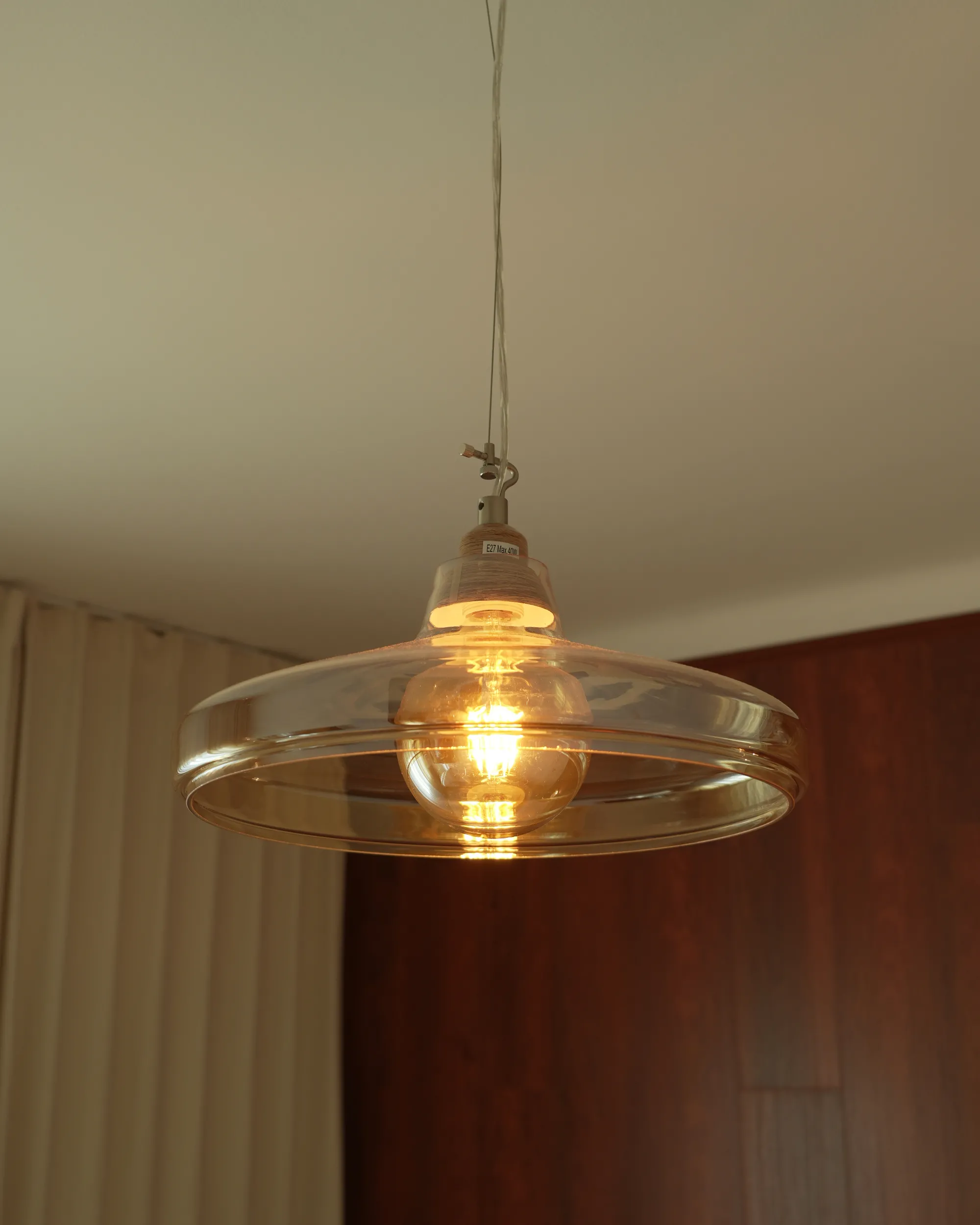 Hanglamp ALIKOS Glas Goud